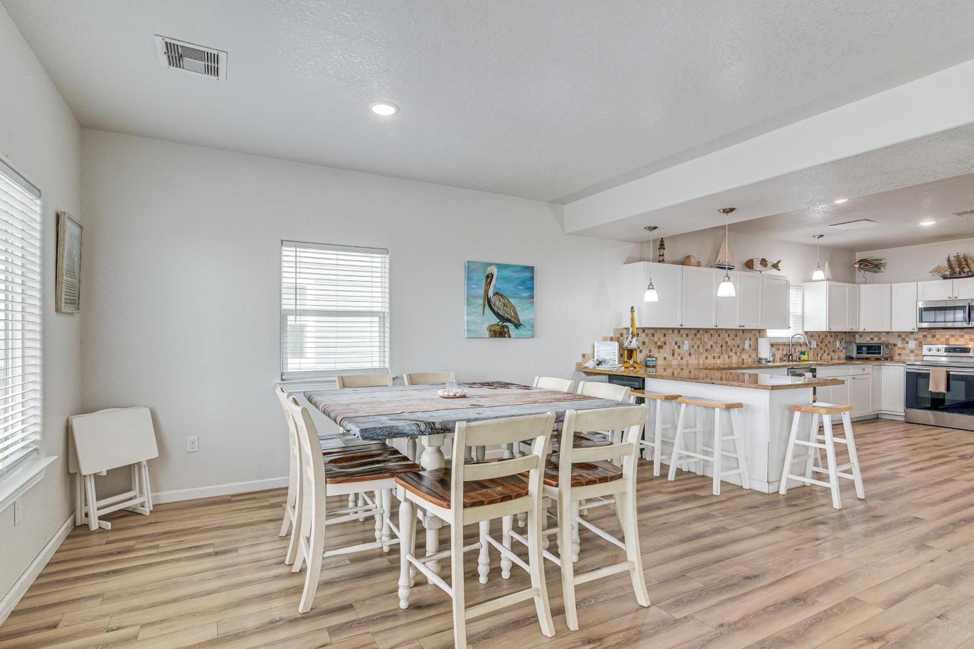 סרפסייד ביץ' Beachfront Texas Retreat - 2 Decks, Patio And Views! מראה חיצוני תמונה