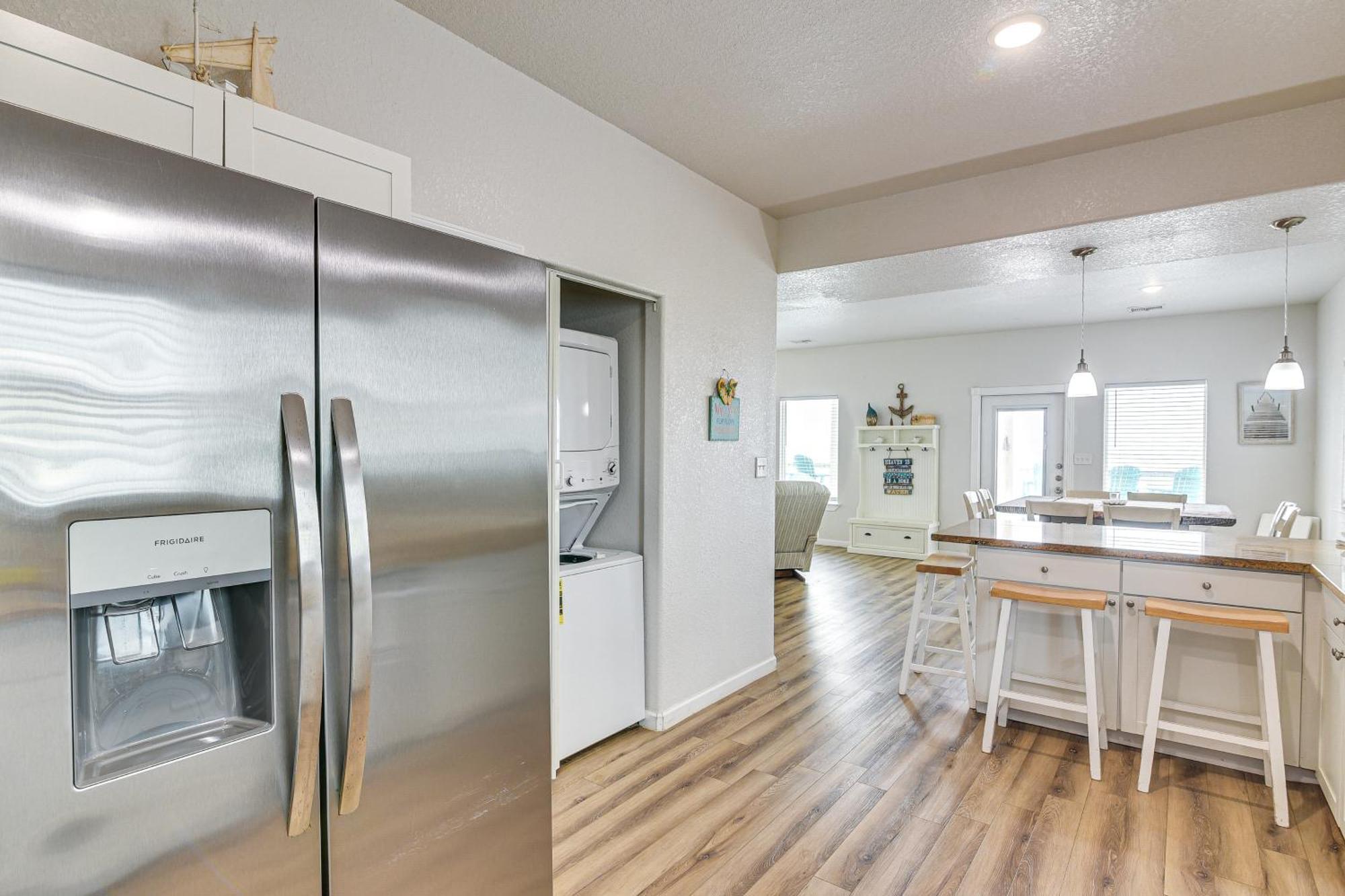 סרפסייד ביץ' Beachfront Texas Retreat - 2 Decks, Patio And Views! מראה חיצוני תמונה