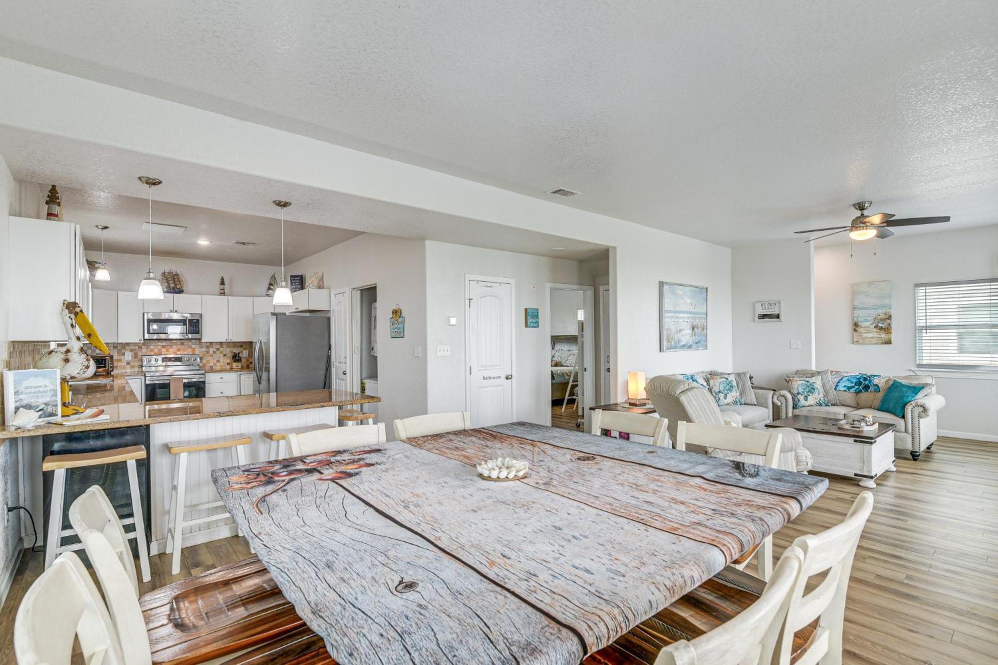 סרפסייד ביץ' Beachfront Texas Retreat - 2 Decks, Patio And Views! מראה חיצוני תמונה